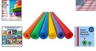 Safe And Fun 6-pack Extra Dense Foam Noodles - Ideal For Pool  Lake   Games