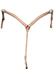 Custom Hand Tooled Leather Headstall Breast Collar Set Western Saddle Horse Tack