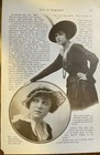 1914 Actress Alice Brady Illustrated