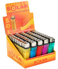 Disposable Lighters 100 Pack Bulk Tray Assorted Colors