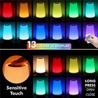 13 Color Rgb Night Light Lamp Remote Control Dimmable Usb Rechargeable