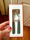 Pottery Barn Holiday Christmas Nutcracker 12 Days Party Pointsetta Utensil Set