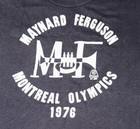 Maynard Ferguson Montreal Olympics Black T-shirt 1976 Vintage Size L 