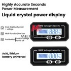 Universal Lcd Lead-acid Li-ion Battery Capacity Power Indicator Voltage Tester