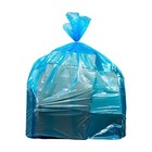 Plasticplace 40-45 Gallon Recycling Bags - Blue  Case Of 100 Garbage Bags