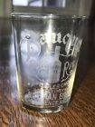 Antique Pre Pro Banquet Pure Rye Lawrence Mass Advertising Whiskey Shot Glass 