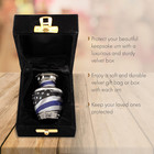 Blue Line Flag Cremation Urn For Ashes Adult Male - Personalized Cremation Urns 