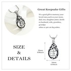 Teardrop Urn Necklace For Ashes Memorial Ashes Keepsake Exquisite Cremation Urns