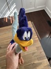 Vintage 1995 Looney Tunes Road Runner 19   plush Warner Bros Tagged Stuffed Animal