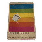 Vintage Polaroid Type 108 Polacolor Pack Film 8 Color Prints Exp 1977