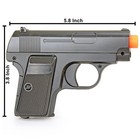 G 1 Airsoft 6mm Pistol Metal Zinc Alloy Shell Hand Gun airsoft Gun 
