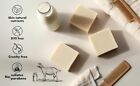 Handmade Natural Goat Milk Square Soap Bar For Sensitive Skin  4 5 Oz  1 Or 3 Pk