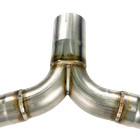 High Flow 3  Catback Exhaust For 2015-2017 Volkswagen Golf Gti 2 0l Turbo Mk7