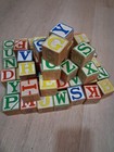 Playskool Alphabet Blocks Lot Of 20 70 s Vintage