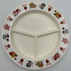 Vintage 1980 s Strawberry Shortcake Deka 3 Piece Plastic Dish Meal Set U114a