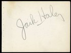 Lou Costello Jack Haley Jsa Loa Signed Vintage Album Page Autograph