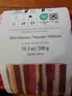 Yarnspirations Bernat Blanket Patchwork Cherry Twist Yarn 10 5oz New 1 Cake
