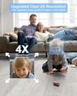 2k Hd Video Baby Monitor With Camera   Audio Wifi Night Vision Motion Detection