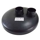Big Horn 11142 Cyclone Separator  5 Gallon For Wood Shop Dust Collection