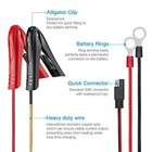 6v 12v Automatic Battery Charger Maintainer Motorcycle Trickle Float For Tender