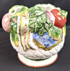  854 Vintage Ceramic  porcelain Functional Vegetable Bowl Centerpiece