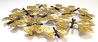 Michael Aram Butterfly Ginkgo Tree Metal Trivet 10 5  Handcrafted Gold Tone