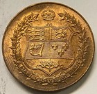 Canada 1927 Confederation Platinum Jubilee Bronze Medallion 25 5mm - Bu