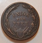 1863 Patriotic Civil War Token  111 221a