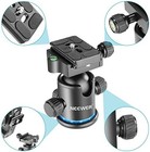 360   Metal Tripod Ball Head With Quick Release Plate