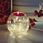 Christmas Candle Holder Glass Tea Light Candle Holder Votive Candle Holder