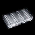 60 Pack 1 61 In 41 Mm Round Coin Capsule Holders W  Case Fit Us Silver Eagle