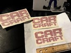  car Craft  Vintage Original 6 in Drag Racing Sticker Nhra 3 Total Estate Sale    