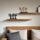 3 Pcs Thinker Small Statue Set - Black Gold Home Decor Abstract Art Figurines Fo