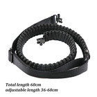 Tactical 550 Paracord 2 Point Rifle Gun Sling Shotgun Crossbow Adjustable Swivel