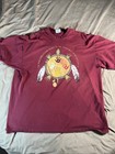 Vtg Lakota Native American T Shirt 2xl Vintage Distressed Conservation 2 Sided