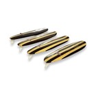 Vintage Style Mini Wooden Surfboards Lot Of 4     6    Surf D  cor W  Applied Logos