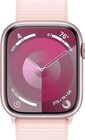 New Apple Watch Series 9  45mm Gps Aluminum Case With Sport Loop -pink  One Size