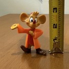 Disney Cinderella Mcdonald   s Happy Meal Jaq Mouse Pvc Cake Topper Figure