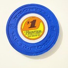 Frontier Hotel  1 Casino Chip Las Vegas Nv Nevada Blue House Mold