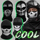 Ski Motorcycle Game Balaclava Hood Ghost Skull Full Face Cover Cs Halloween Mask
