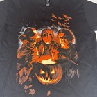 Halloween Horror Movie Killers Black Graphic Shirt L  Freddy Jason Michael Myers