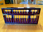     Antique Vintage Wooden Abacus Beads Chinese Math Calculation Exl Condition    