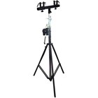 2 Mr Dj St200 Dj Pro Lighting 12 Foot Crank Light Stand Square Truss T-bar Adapt