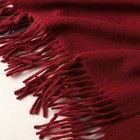 For Mens Winter 100  Cashmere Oversize Wool Thick Blanket Shawl Wrap Solid Scarf