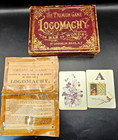 Antique Card Game 1889 Logomachy War Of Words Mcloughlin Bros Ephemera Original