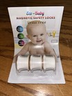 Eco-baby Magnetic Safety Locks  drill Free  Secure Cabinets   Drawers 3 Pcs New