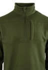Pnuma Outdoors Durango Fleece Pullover Olive Quarter Zip  du-fp-ol 