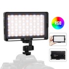Moman Rgb Led Video Light Cri 96  Aluminum Alloy Camera Light For Dslr Camera