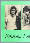 Emerson  Lake   Palmer  Rare Original 1970s Atlantic warner-pioneer Promo Poster