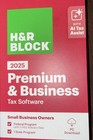 H r Block Tax Software Premium   Business 2025  Pc physical Card efiles   State 